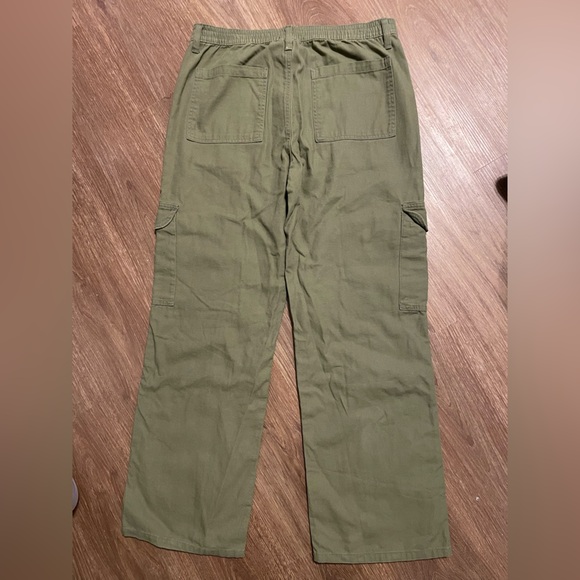 Aeropostale Olive Green Straight Leg Cargo Pants - Picture 5 of 5